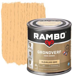 Rambo grondverf transparant mat kleurloos 250ml