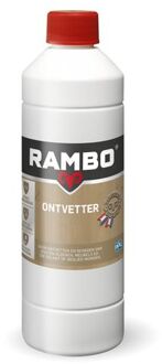 Rambo ontvetter transparant kleurloos 500ml