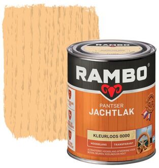 Rambo Pantser Jachtlak Transparant Hg Kleurloos 0000-0,75 Ltr