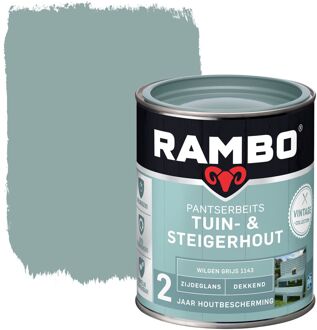 Rambo Pantserbeits Tuin En Steigerhout 1143 Wilgengrijs 0,75l