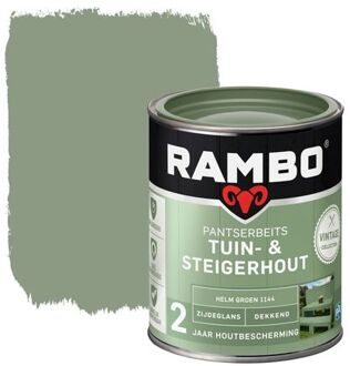 Rambo Pantserbeits Tuin En Steigerhout 1144 Helmgroen 0,75l