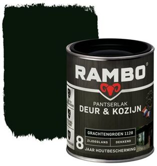 Rambo Pantserlak Deur En Kozijn Dekkend Zijdeglans 1128 Grachtengroen 0,75l