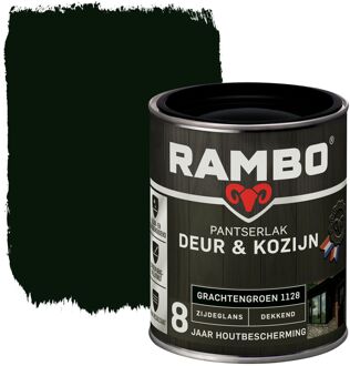 Rambo Pantserlak Deur En Kozijn Dekkend Zijdeglans 1128 Grachtengroen 0,75l