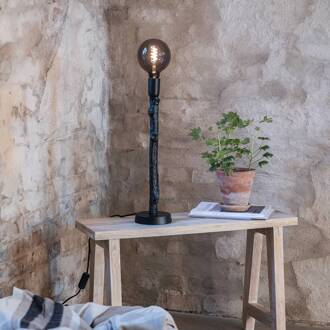 Ramo tafellamp, zwart, metaal, hoogte 53 cm