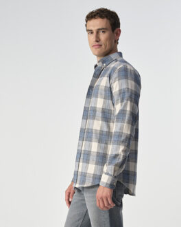 Ramon casual overhemd met lange mouwen - maat S Blauw