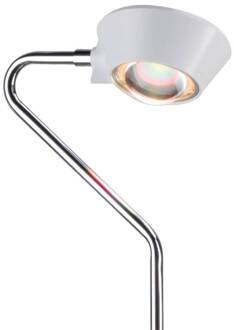 Ramos 709.20 Staande LED-lamp 7.5 W Warm-wit Chroom, Wit (mat)