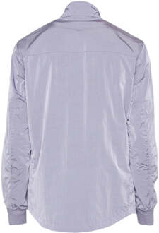 Ramp Violet lichtpaars windjack met kwartrits