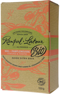 Rampal Latour Honey-Grapefruit very gentle organic soap, 150 g