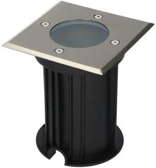 Ramsay dimbare LED grondspot vierkant RVS excl. lichtbron IP67 waterdicht 3 jaar garantie