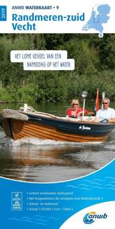 Randmeren-Zuid / Vecht - Anwb Waterkaart - (ISBN:9789018046040)