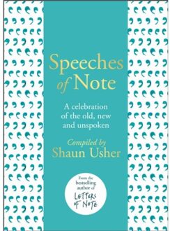 Random House Uk Speeches of Note - Boek Shaun Usher (1786331098)