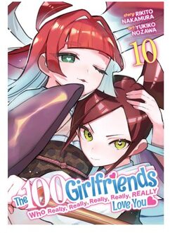 Random House Us The 100 Girlfriends Who Really, Really, Really, Really, Really Love You (10) - Rikito Nakamura