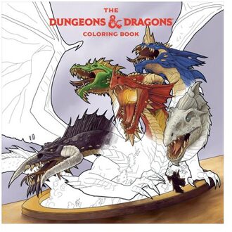 Random House Us The Dungeons & Dragons Coloring Book