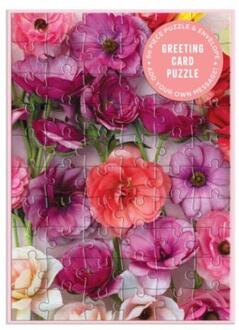 Ranunculus Greeting Card Puzzle -  Christine Chitnis, Galison (ISBN: 9780735382206)