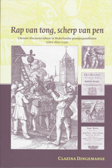 Rap van tong, scherp van pen - Boek C. Dingemanse (9087040423)