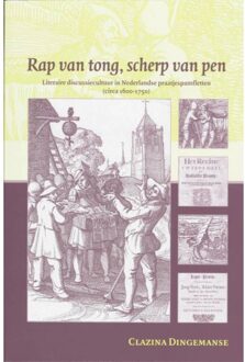 Rap van tong, scherp van pen - Boek C. Dingemanse (9087040423)