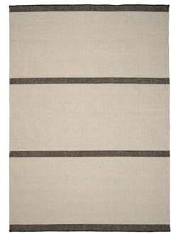 Rapallo Vloerkleed 170 x 240 cm - Zwart Beige