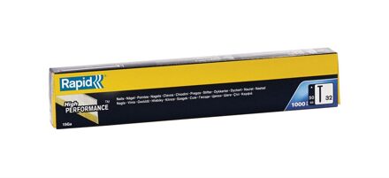 Rapid Afwerknagels (brads) Nr. 32 Gegalvaniseerd 50mm - 1000 Stuks
