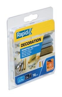 Rapid D9mm Lage temperatuur lijm patronen - Zilver-goud glitter - 125g - 40108463