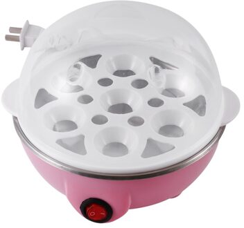 Rapid Eierkoker Elektrische Eierkoker Voor Omelet Eieren & Soft, Medium, hard Gekookt Eierkoker Fornuis Us Plug roze