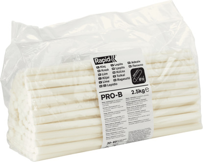 Rapid Lijmpatronen PRO-B Wit | Ø11-12 x 190 mm | 2,5 kg - 40302804