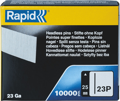 Rapid Micro-Pins 23P/25 mm | 10.000 Stuks - 5001360