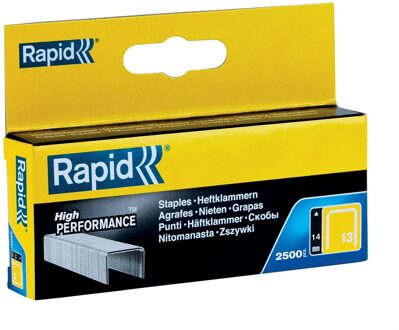 Rapid Nieten 13/14 mm Gegalvaniseerd 2.500 st.. Box