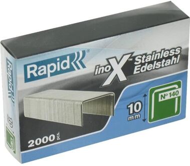 Rapid Nieten 140/10 mm RVS 2.000 st.. Box