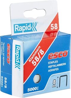 Rapid Nieten 58/8 mm Standaard | 5.000 Stuks - 468080050