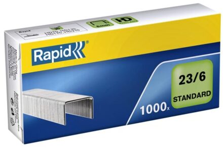 Rapid Nieten Rapid 23/6 gegalvaniseerd standaard 1000stuks