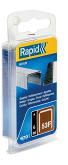 Rapid Nr. 53F dundraadnieten 6 mm, 970 stuks - 5000555 - 5000555