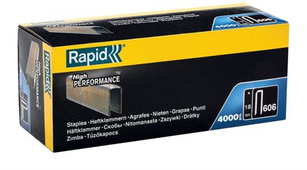 Rapid Nr. 606 smalrugnieten 18 mm, 4.000 stuks - 11897602 - 11897602
