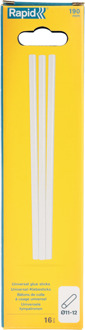 Rapid P4A Lijmpatronen | Universeel Transparant | Ø12 x 190 mm | 16 Stuks - 5001589
