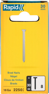 Rapid P4A Nagels | 8/30 mm | 2.250 Stuks - 5001587