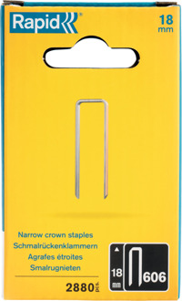 Rapid P4A Nieten | 606/18 mm | 2.880 Stuks - 5001584