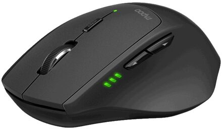 Rapoo MT550 Multi-mode Wireless Optical Mouse Muis Zwart