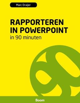 Rapporteren in powerpoint in 90 minuten - Boek Marc Draijer (902440150X)