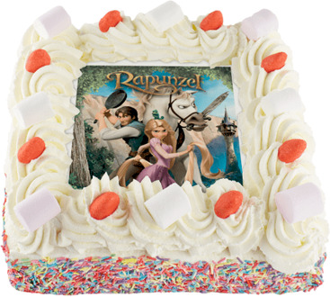 Rapunzel Slagroomtaart