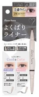 Rara Aura 2 Way Everything Liner 01 Smoky Black
