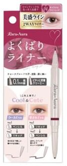 Rara Aura 2 Way Everything Liner 04 Caramel Wine Red