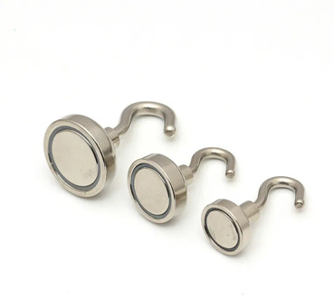 Rare Earth Magnet Neodymium Magnetic Hooks Refrigerator Cruise Ship Accessories Superfor Hanging Door Holder Keys Home Office