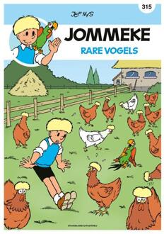 Rare Vogels - Jommeke Strip - Willy Linthout