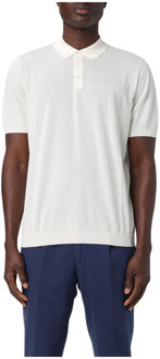 Rasato Polo Shirt Drumohr , White , Heren - 2Xl,Xl,M