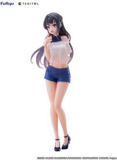 Rascal Does Not Dream of Bunny Girl Senpai Tenitol PVC Statue Mai Sakurajima 31 cm
