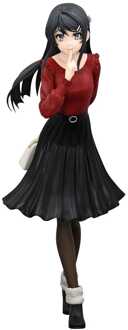 Rascal Does Not Dream of Bunny Girl Senpai Trio-Try-iT PVC Statue Mai Sakurajima Winter Outfit Ver. 21 cm