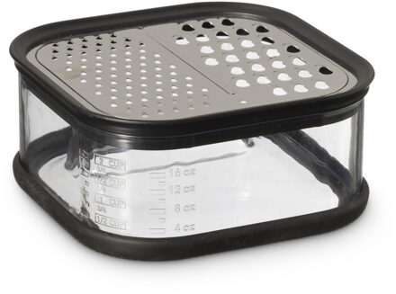 Rasp met opbergbakje - 13,7x6,5 cm