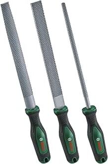 Rasp set 3-piece (Raspenset 200mm 3 stuks: platte rasp, halfronde rasp, ronde rasp) - 1600A02ZB1