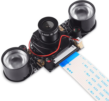 Raspberry Pi Camera Focal Adjustable Infrared Night Vision Noir camera Module for Raspberry Pi 3 Model B 4B zero w