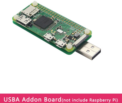 Raspberry Pi Zero USB Addon Expansion Board USBA Add On Extenstion Board with Acrylic Case for Raspberry Pi Zero W WH 1.3