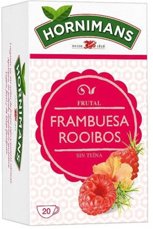 Raspberry rooibos infusion 20 Hornimans sachets